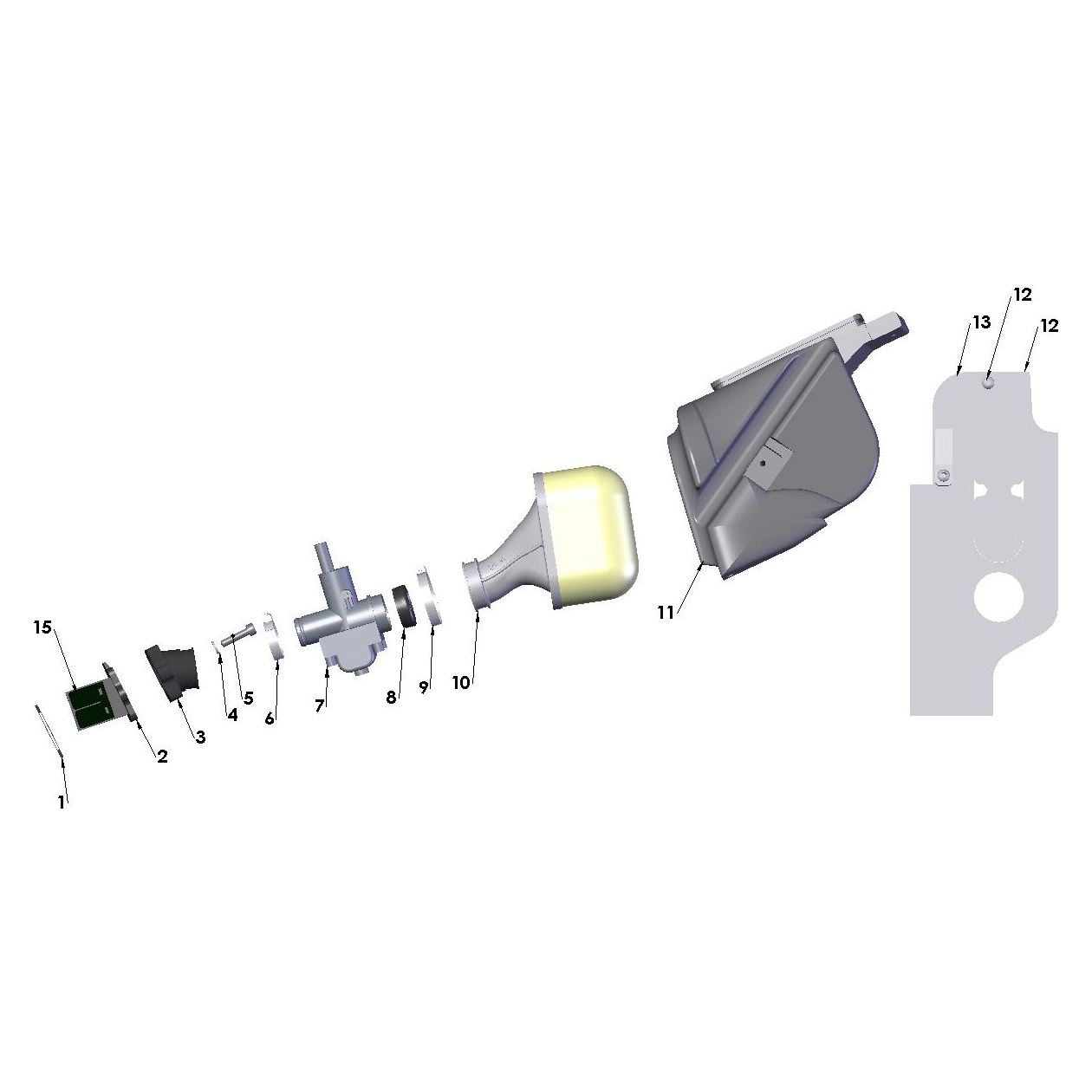 22-CX50JR-Airbox Airbox and Inlet System 2022 Cobra CX50JR - Image 1