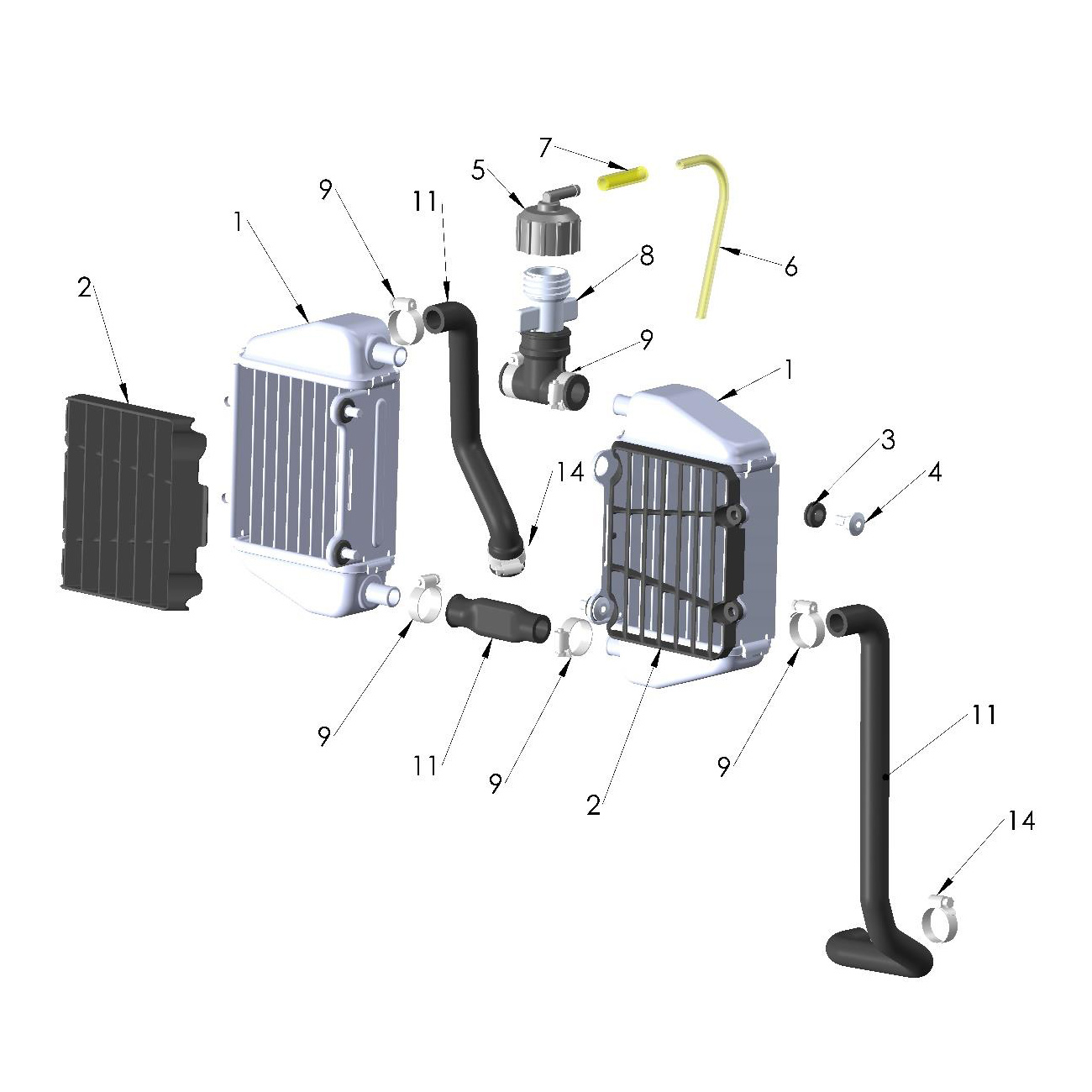 23-CX65-Coolant-System Coolant System 2023 Cobra CX65 - Image 1