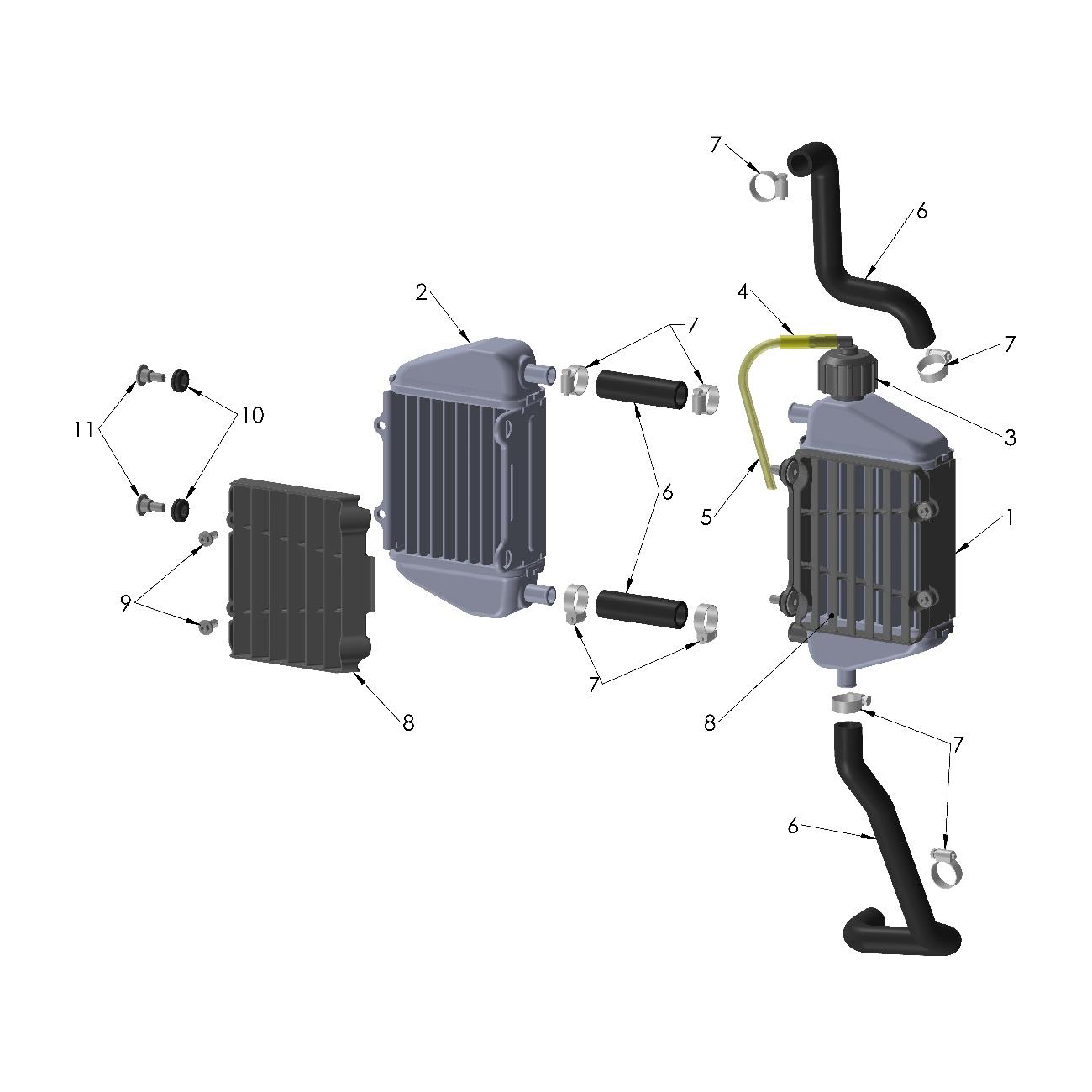 26-CX50JR-Coolant-System Coolant System 2026 Cobra CX50JR - Image 1
